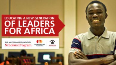 Mastercard Foundation Scholarship 2026 at Ashesi University